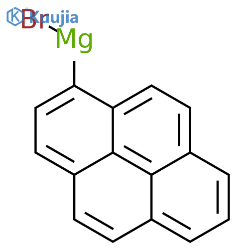 Magnesium, bromo-1-pyrenyl- structure