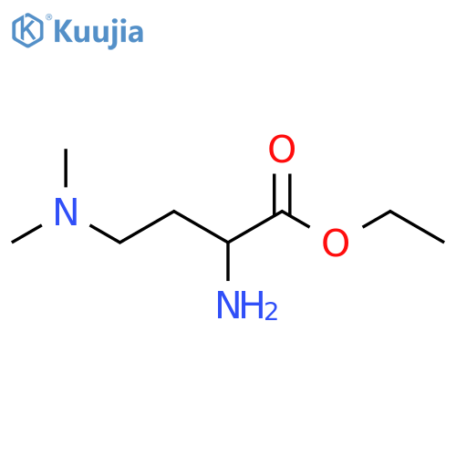 ethyl 2-amino-4-(dimethylamino)butanoate structure