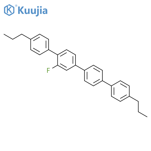 1,1':4',1'':4'',1'''-QUATERPHENYL, 2'-FLUORO-4,4'''-DIPROPYL- structure