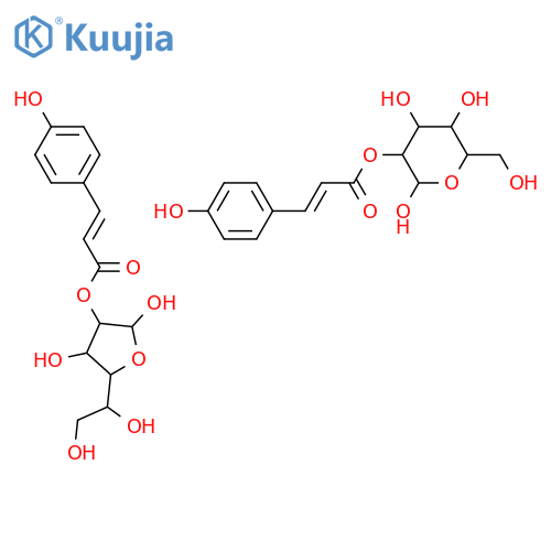 2-O-p-Coumaroylglucose; β-D-Pyranose-form structure