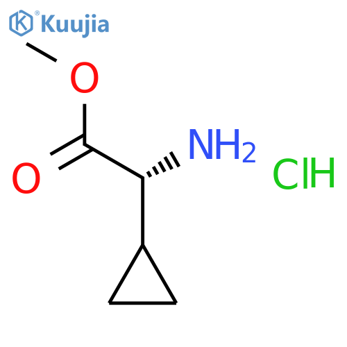 R-Cyclopropylglycine Methyl ester hydrochloride structure