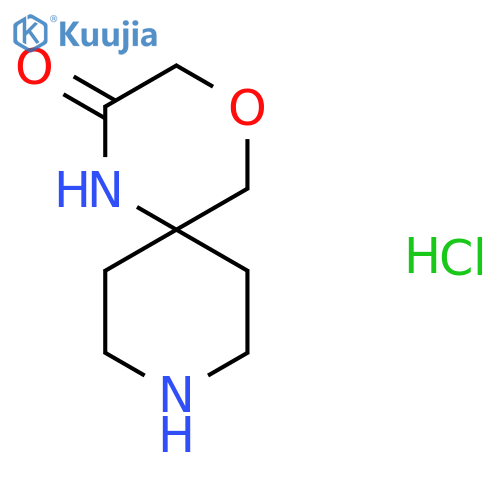 4-oxa-1,9-diazaspiro[5.5]undecan-2-one;hydrochloride structure