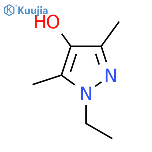 1-Ethyl-3,5-dimethyl-1h-pyrazol-4-ol structure