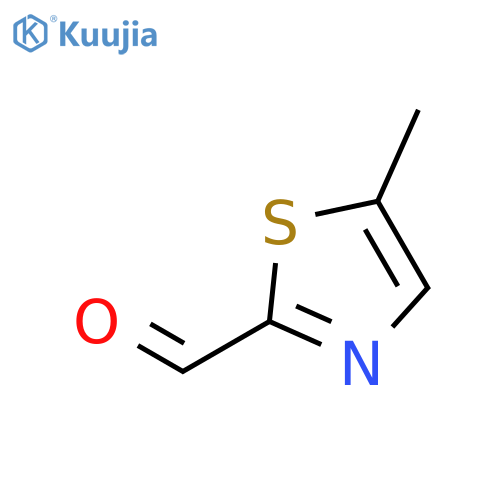 5-Methylthiazole-2-carbaldehyde structure