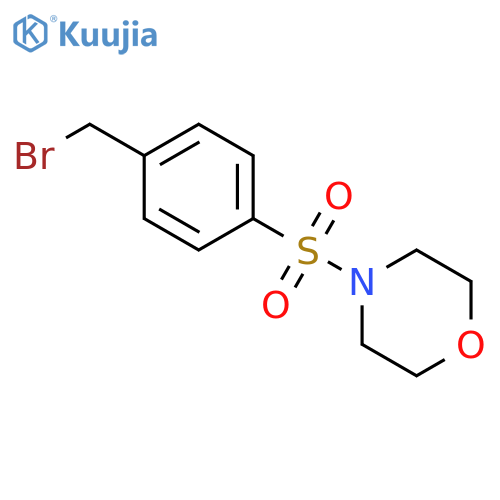4-4-(Bromomethyl)PhenylSulphonylMorpholine structure