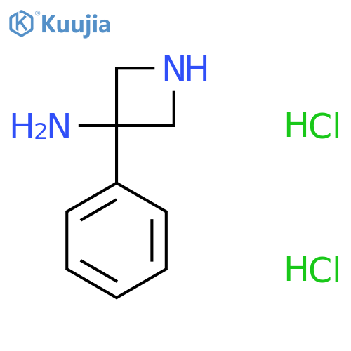 3-Phenylazetidin-3-amine dihydrochloride structure