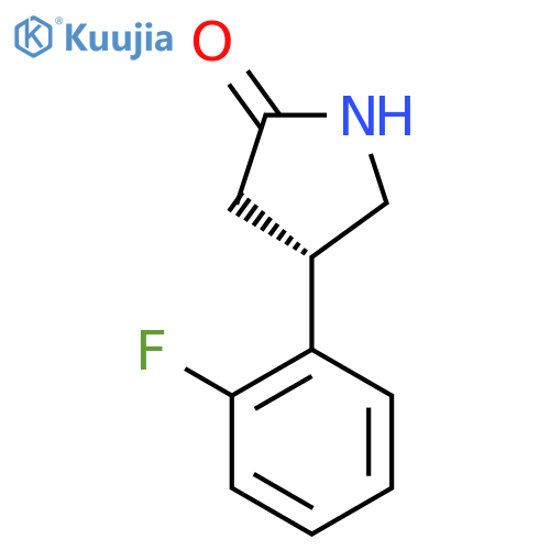 (S)-4-(2-Fluorophenyl)pyrrolidin-2-one structure