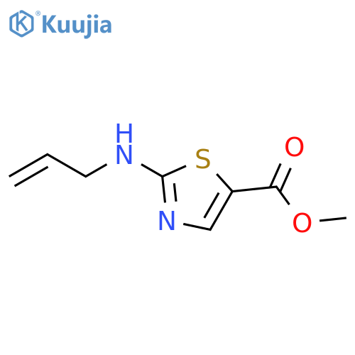 methyl 2-(prop-2-en-1-yl)amino-1,3-thiazole-5-carboxylate structure