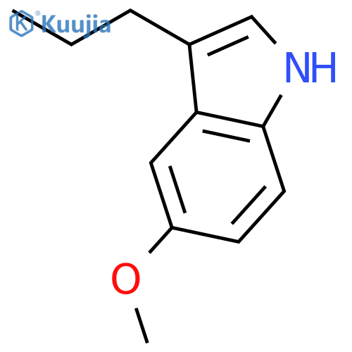 5-methoxy-3-propyl-1H-indole structure