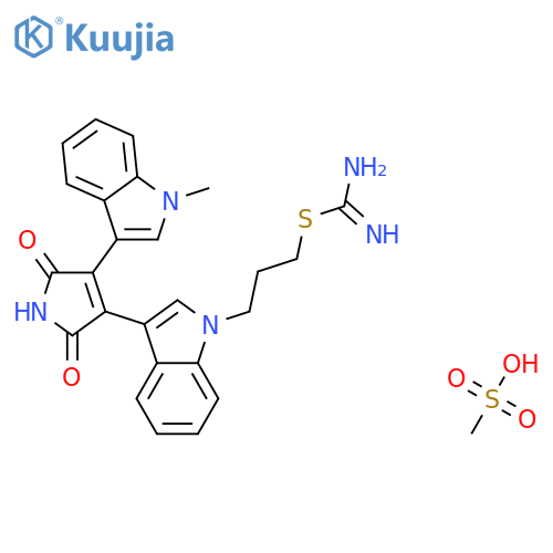 Ro 31-8220 mesylate structure
