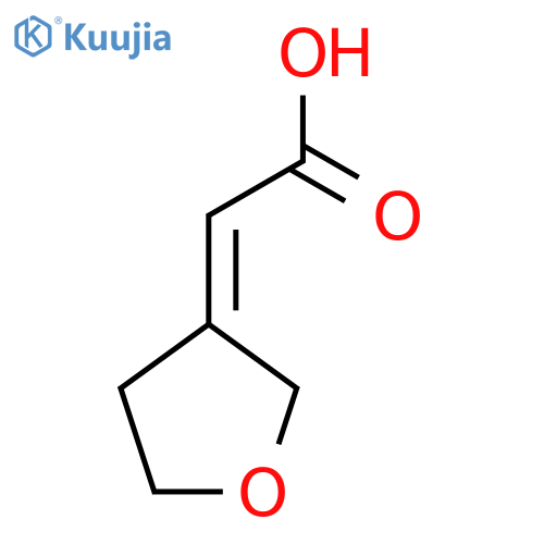 (E)-2-(dihydrofuran-3(2H)-ylidene)acetic acid structure