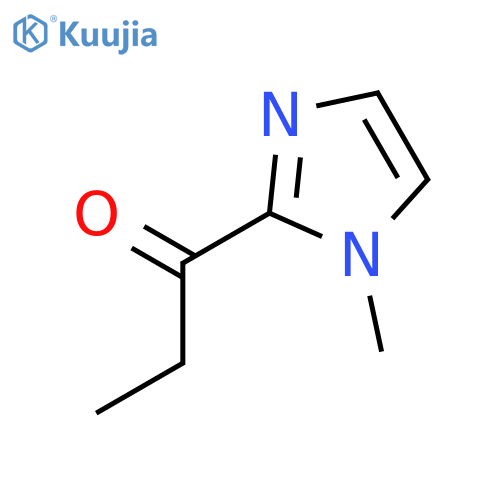1-(1-methyl-1H-imidazol-2-yl)propan-1-one structure