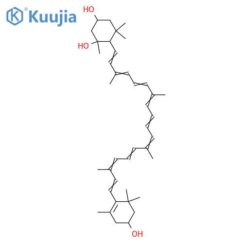 5,6-Dihydro-β,β-carotene-3,3',5-triol structure
