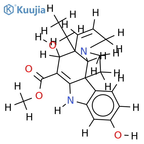 11,19R-Dihydroxytabersonine structure