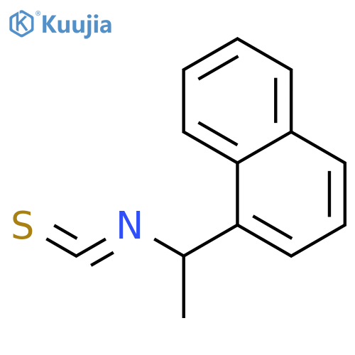 (R)-1-(1-Naphthyl)ethyl isothiocyanate structure