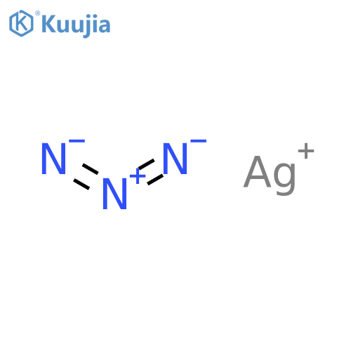 Silver azide (Ag(N3))(6CI,7CI,8CI,9CI) structure
