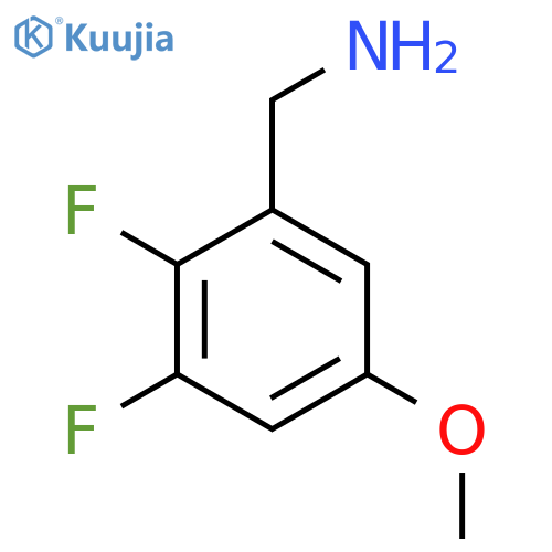 2,3-Difluoro-5-methoxy-benzylamine structure