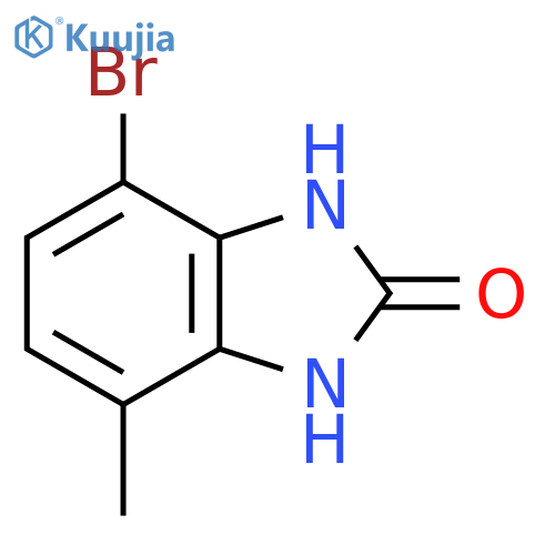 4-Bromo-7-methyl-1H-benzo[d]imidazol-2(3H)-one structure