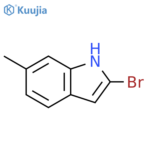 2-Bromo-6-methyl-1H-indole structure