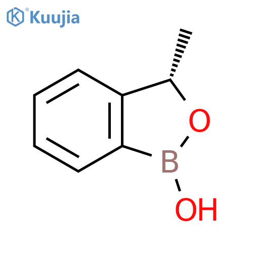 (3S)-3-methyl-1,3-dihydro-2,1-benzoxaborol-1-ol structure