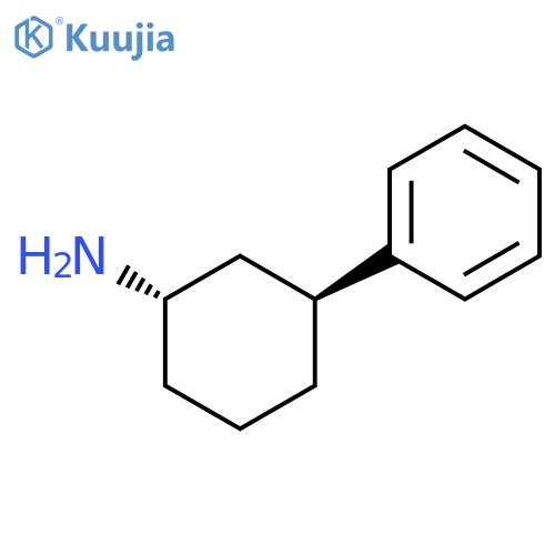(1S,3S)-3-Phenyl-cyclohexylamine structure