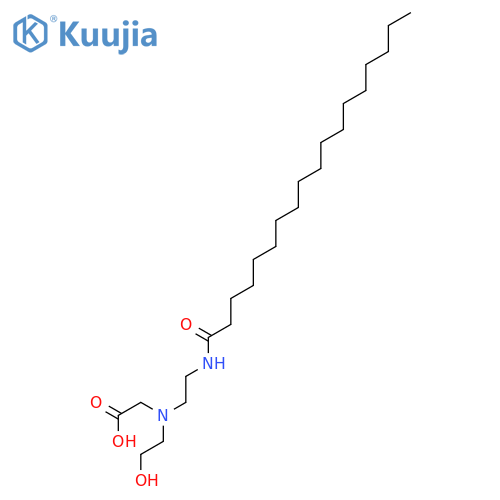 Glycine,N-(2-hydroxyethyl)-N-[2-[(1-oxooctadecyl)amino]ethyl]- structure