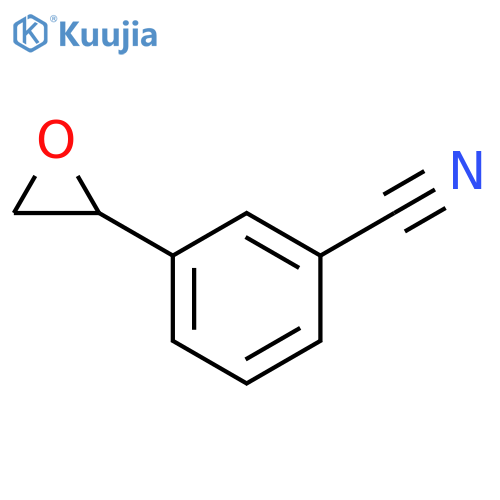 3-(oxiran-2-yl)benzonitrile structure