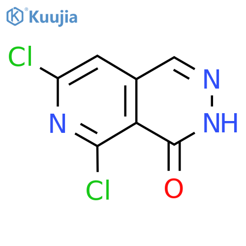 5,7-dichloro-3H-pyrido[3,4-d]pyridazin-4-one structure