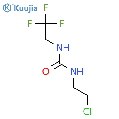 urea, 1-(2-chloroethyl)-3-(2,2,2-trifluoroethyl)- structure
