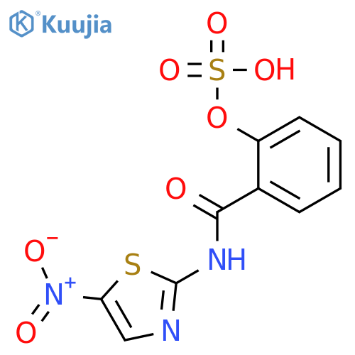 Tizoxanide Sulfate structure