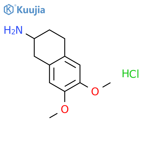 6,7-Dimethoxy-1,2,3,4-Tetrahydro-Naphthalen-2-Ylamine Hydrochloride structure