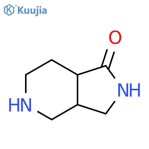 octahydro-1H-pyrrolo3,4-cpyridin-1-one structure
