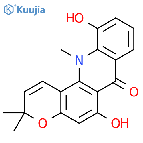 5-hydroxynoracronycine structure