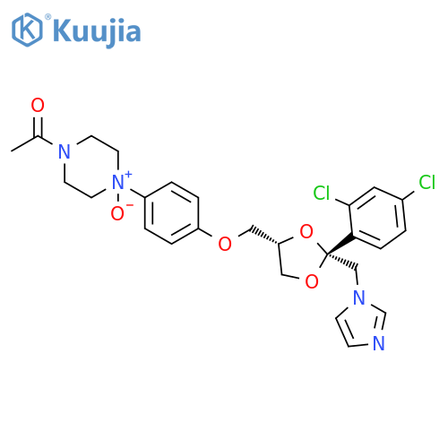 Ketoconazole N-\u200bOxide structure