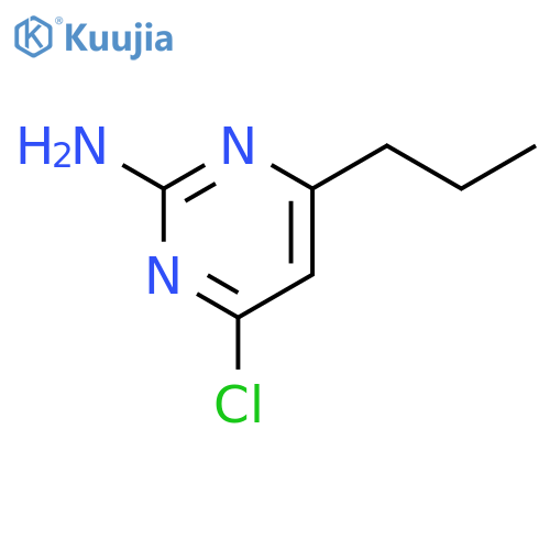 4-chloro-6-propylpyrimidin-2-amine structure