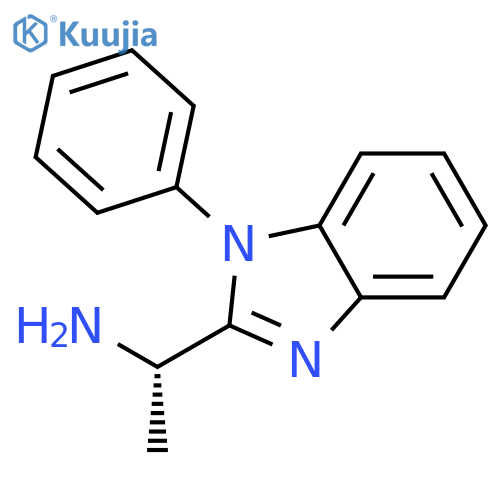 (S)-1-(1-Phenyl-1H-benzo[D]imidazol-2-YL)ethanamine structure