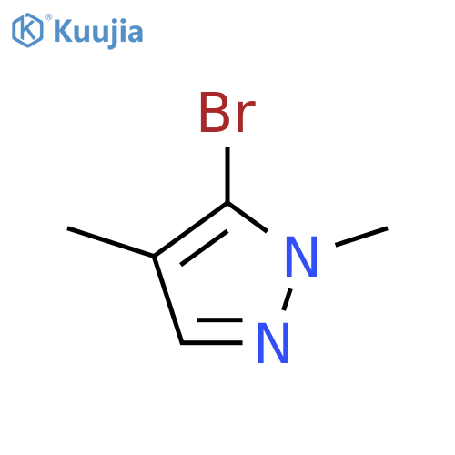 5-Bromo-1,4-dimethyl-1H-pyrazole structure