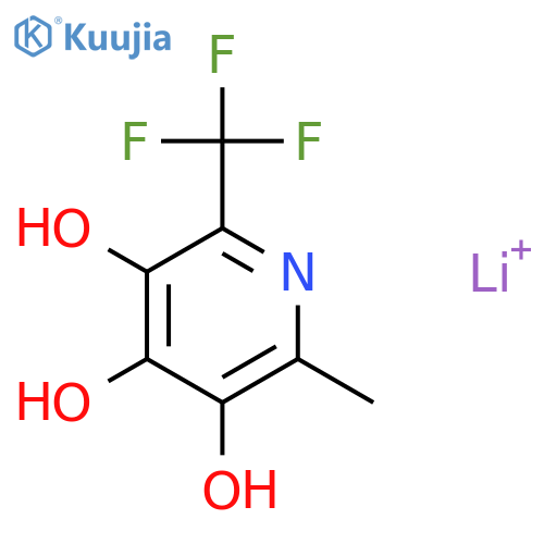 LITHIUM TRIHYDROXY(6-(TRIFLUOROMETHYL)PYRIDIN-2-YL)BORATE structure