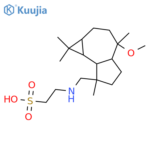 2-(10-Hydroxy-4-methyl-15-aromadendranamino)ethanesulfonic acid; (1α,4R,5β,6αH,7αH,10α)-form, 10-Me ether structure