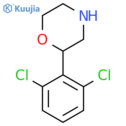 2-(2,6-dichlorophenyl)morpholine structure