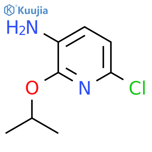6-Chloro-2-(propan-2-yloxy)pyridin-3-amine structure