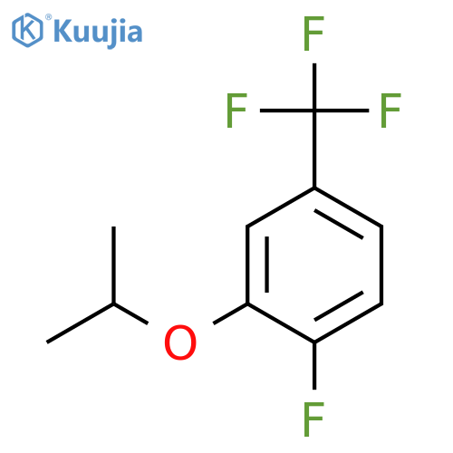 1-Fluoro-2-(propan-2-yloxy)-4-(trifluoromethyl)benzene structure