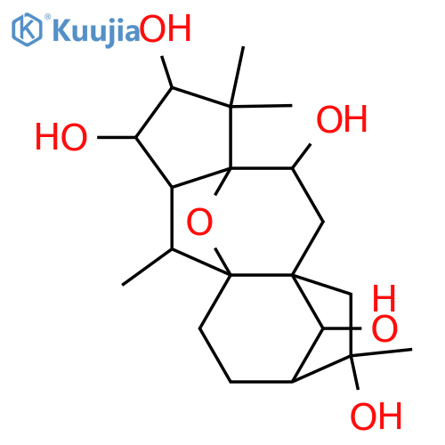 5,9-Epoxy-2,3,6,14,16-grayanotoxanepentol; (1α,2α,3β,6β,14β,16α)-form structure