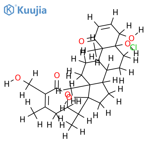 6alpha-chloro-5beta,17alpha-dihydroxywithaferin A structure