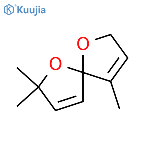 1,6-Dioxaspiro[4.4]nona-3,8-diene, 2,2,9-trimethyl- structure