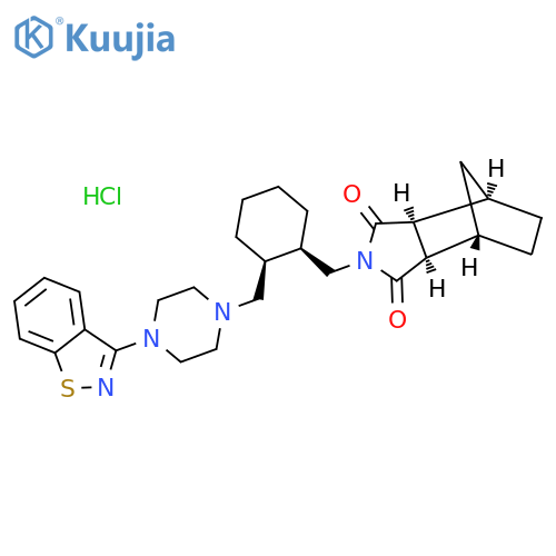 exo-cis-Lurasidone Hydrochloride structure