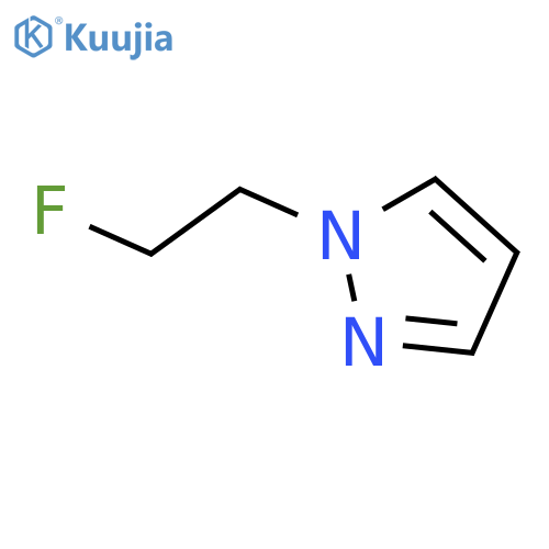 1-(2-fluoroethyl)-1H-pyrazole structure