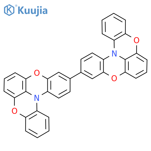 3,3'-Bi[1,4]benzoxazino[2,3,4-kl]phenoxazine structure