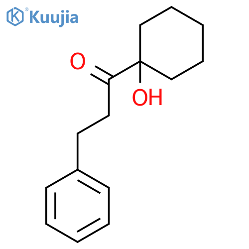 1-(1-Hydroxycyclohexyl)-3-phenylpropan-1-one structure