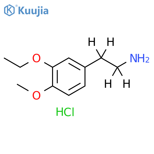 2-(3-Ethoxy-4-methoxyphenyl)ethyl-1,1,2,2-d4-amine HCl structure